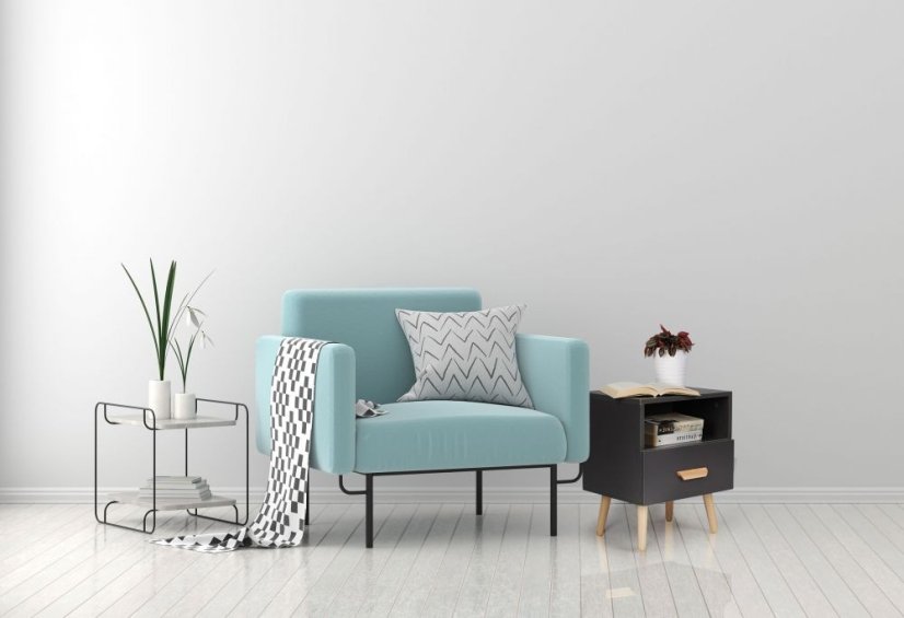 Štýlový nočný stolík so zásuvkou