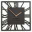 Wanduhr 30cm schwarz (anthrazit)