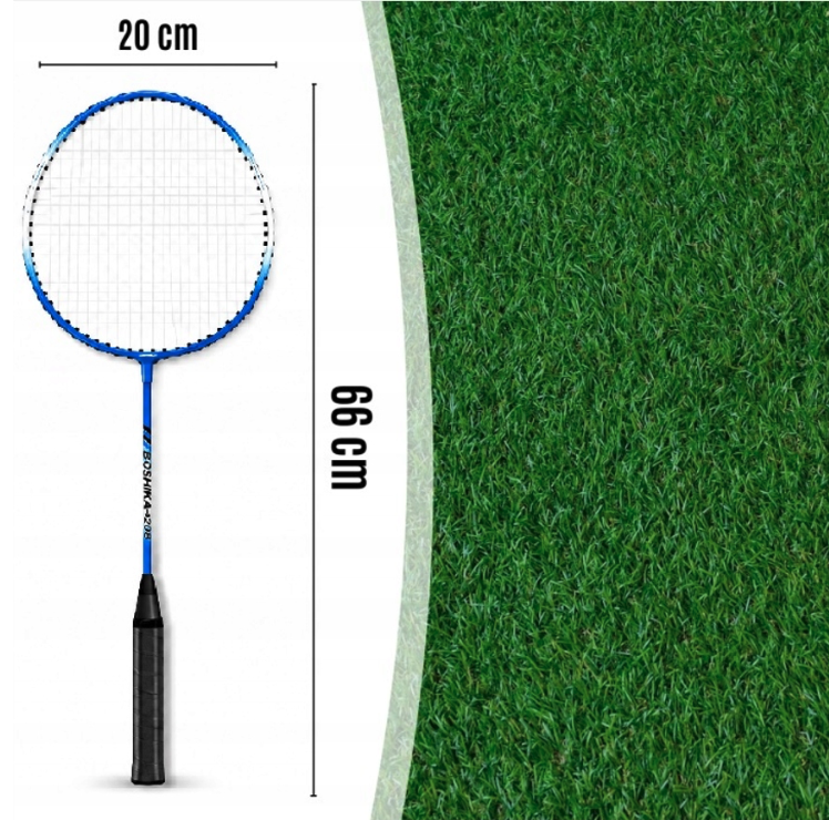Súprava na badminton – 2 rakety, 3 košíky a obal