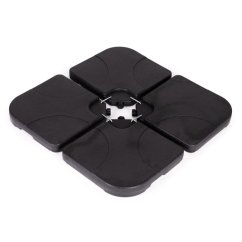 Supporto per ombrellone da 60 kg riempibile d'acqua