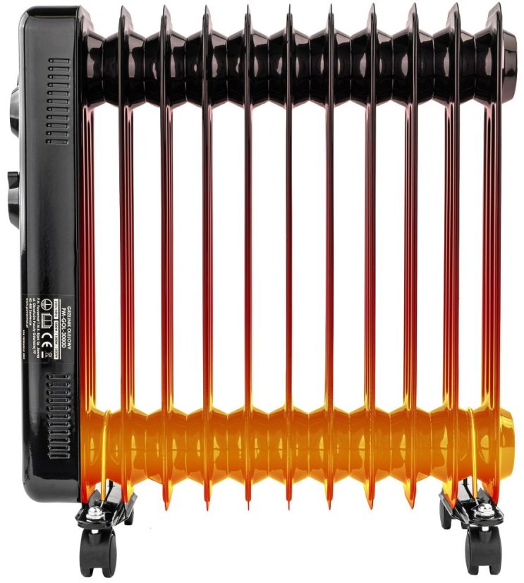 Radiatore a olio - resistenza elettrica 2500 W con termostato