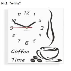 Kuchyňské nástěnné hodiny Coffee Time