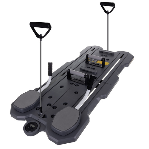 Placă de pilates multifuncțională pentru yoga și fitness cu contor LCD