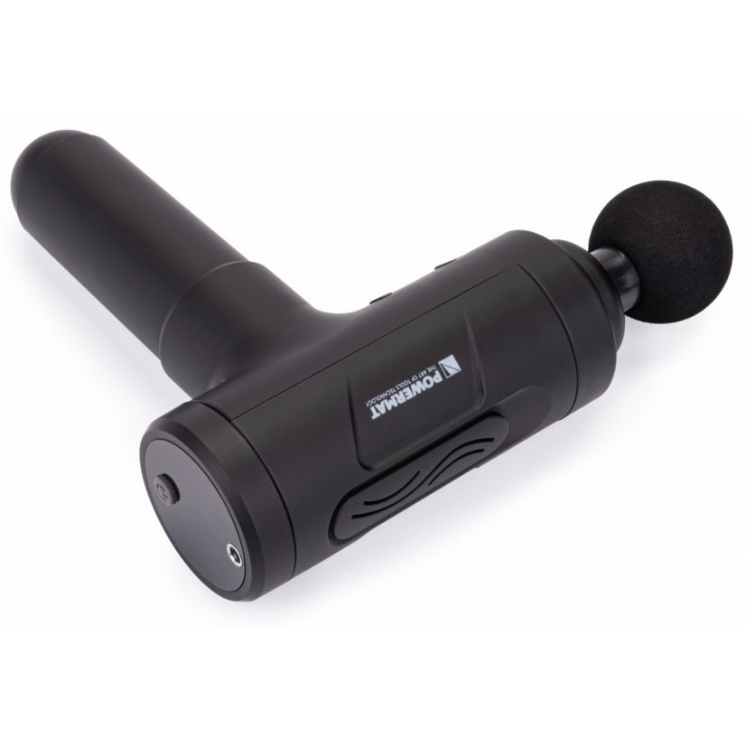 Masážní pistole (1800mAh) + 6 hlav PM-MAS-1800BM