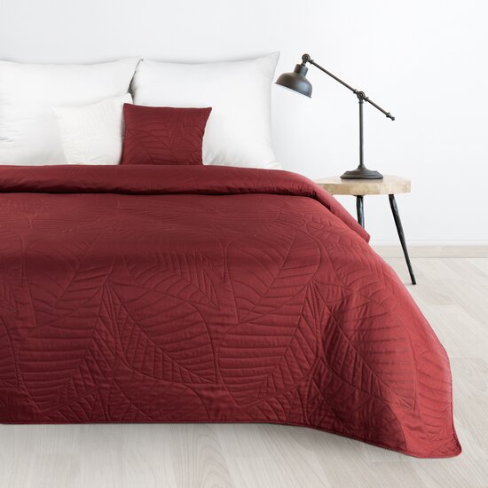 Modern ágytakaró Boni piros - Méret: Szélesség: 170 cm | Hossz: 210 cm