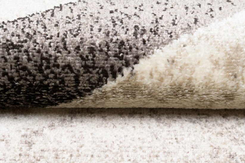 Všestranný moderní koberec s geometrickým vzorem v odstínech hnědé - Rozměr koberce: Šířka: 200 cm | Délka: 300 cm