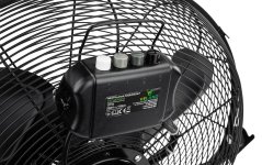 Stojací ventilátor VELANO 50 cm, s výkonným motorem 125 W