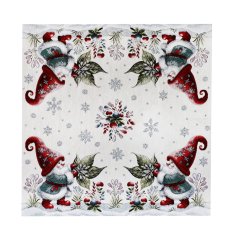 Vánoční běhoun a ubrus Elf s vánoční růží