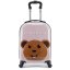 Dětský cestovní kufr na kolečkách s teleskopickou rukojetí - CUTE BEAR