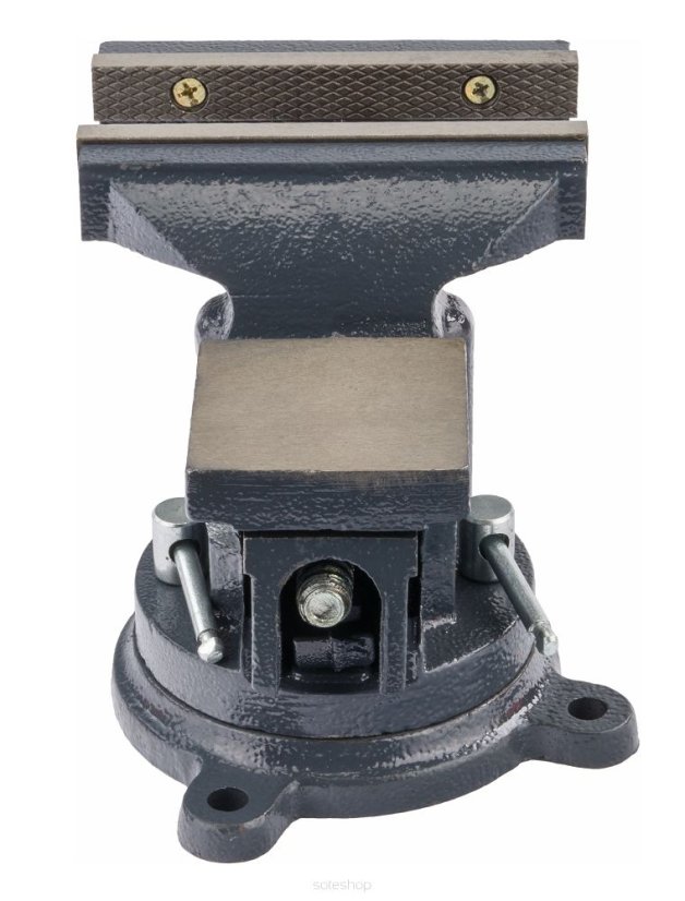 Schlosserschraubstock 125 mm drehbar mit Amboss