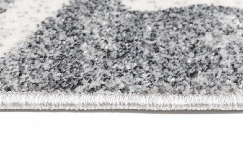 Světlý designový koberec s geometrickým vzorem - Rozměr koberce: Šířka: 160 cm | Délka: 220 cm