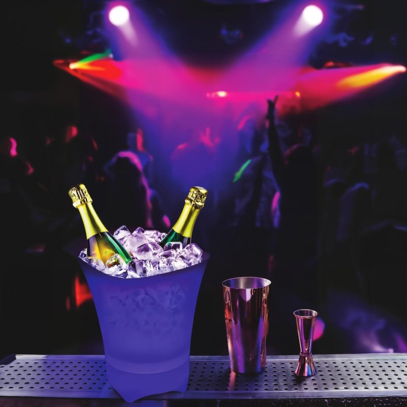 LED jégvödör Bluetooth hangszóróval