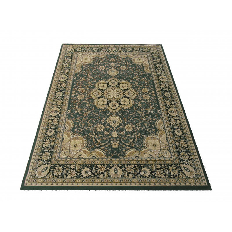 Vintage koberec do ložnice v zelené barvě - Rozměr koberce: Šířka: 300 cm | Délka: 400 cm