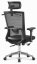 Ергономичен въртящ се офис стол HC- 1027 BLACK MESH