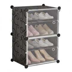 Priehľadný organizér,  úložný box na topánky