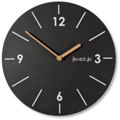 Designové nástěnné hodiny ve skandinávském stylu - 30 cm