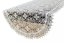 Tovaglia ovale in pizzo color crema