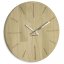 Moderne Wanduhr aus Eiche natur