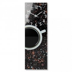 Dizajnerski kuhinjski sat sa printom šalice za kavu