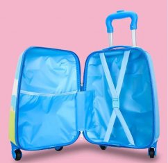 Kinderreisekoffer blau mit Hund 32 l