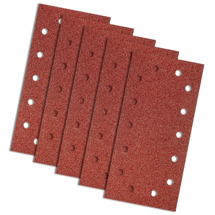 Șmirghel Velcro 115 x 230 mm, K40, 5 buc, cu găuri 55H720 GRAPHITE