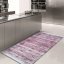 Лилав кухненски килим с пискюли - Размерът на килима: Ширина: 80 см | Дължина: 300 см