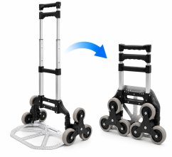 Skládací schodišťový vozík s nosností 70 kg