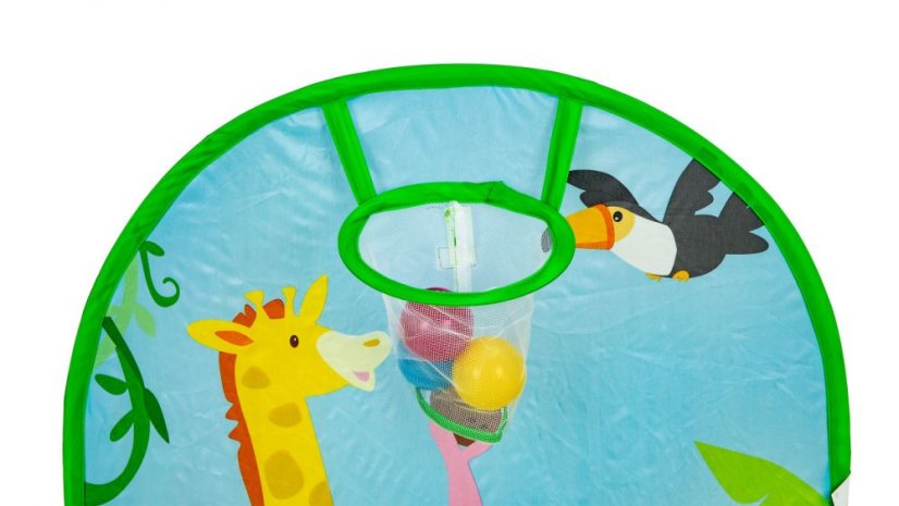 Trockenbecken für Kinder mit Bällen - Safari