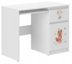 Scrivania per bambini con una simpatica volpe 77x50x96 cm