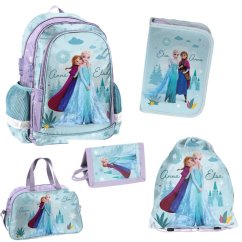 Frozen iskolai szett – teljes 5 részes készlet gyerekeknek