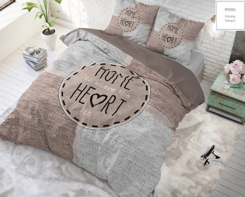 Bavlnené obliečky HOME HEART
