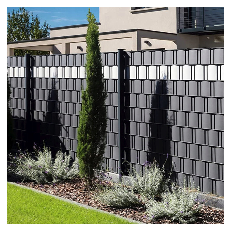 Belátásgátló szalag 19 cm x 35 m - sötét szürke