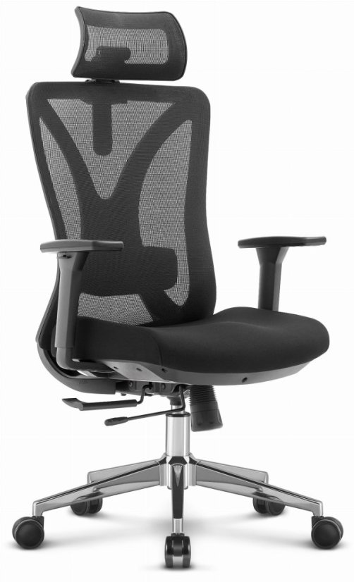 Kvalitná ergonomická kancelárska stolička HC-1054 - čierna