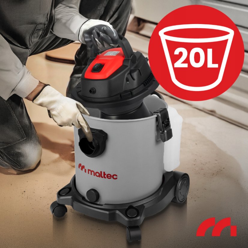 Vysávač na suché/mokré vysávanie, čistenie čalúnenia a kobercov MalTec MasterWash 2200W