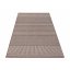 Škandinávsky svetlo hnedý koberec s jemným vzorovaním