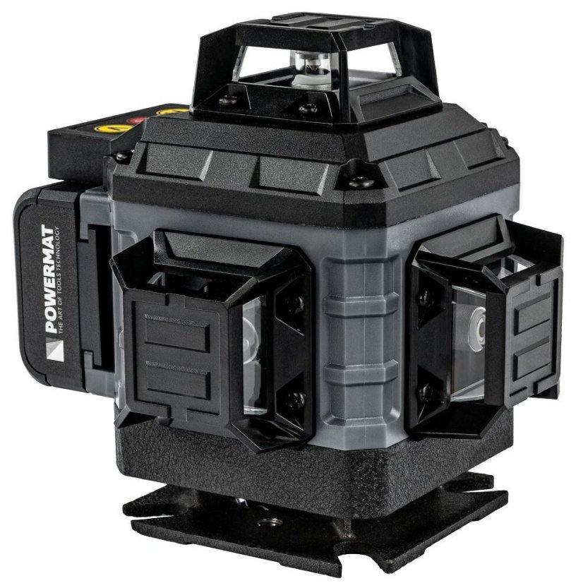 Križni laser 4D 16 linija 360° zeleni laser 40 m + tronožac PM-PLK-4DM2