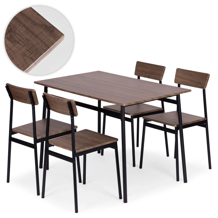 Jídelní set - stůl + 4 židle