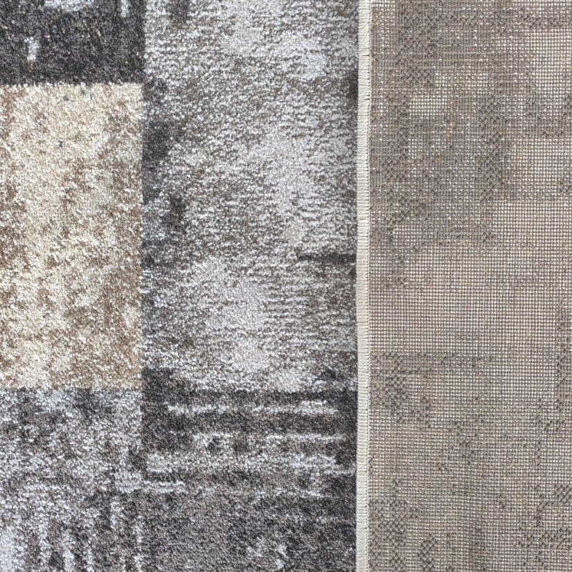 Modern szőnyeg Panamero - szürke, geometrikus mintával