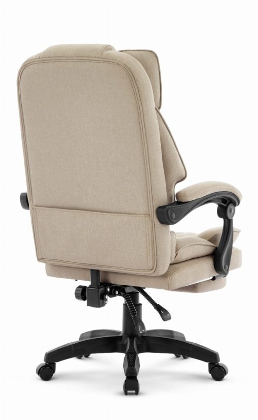 Ergonomikus irodai szék HC-1031 lábtartóval - bézs színű