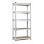 Raft de depozitare stabil din metal cu 5 rafturi 180 x 90 x 30 cm