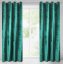 Elegantní zelený závěs s třpytkami 140 x 250 cm