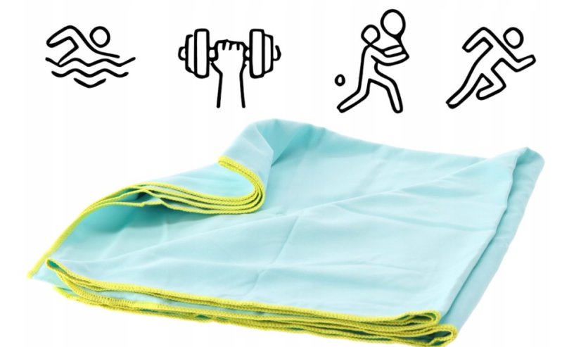 Rychleschnoucí ručník 150 x 80 cm - různé barvy