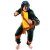 Sodoben kigurumi kombinezon v zeleni barvi z motivom NINJA velikost L