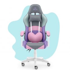 Dětská hrací židle Rainbow fialovo-šedá