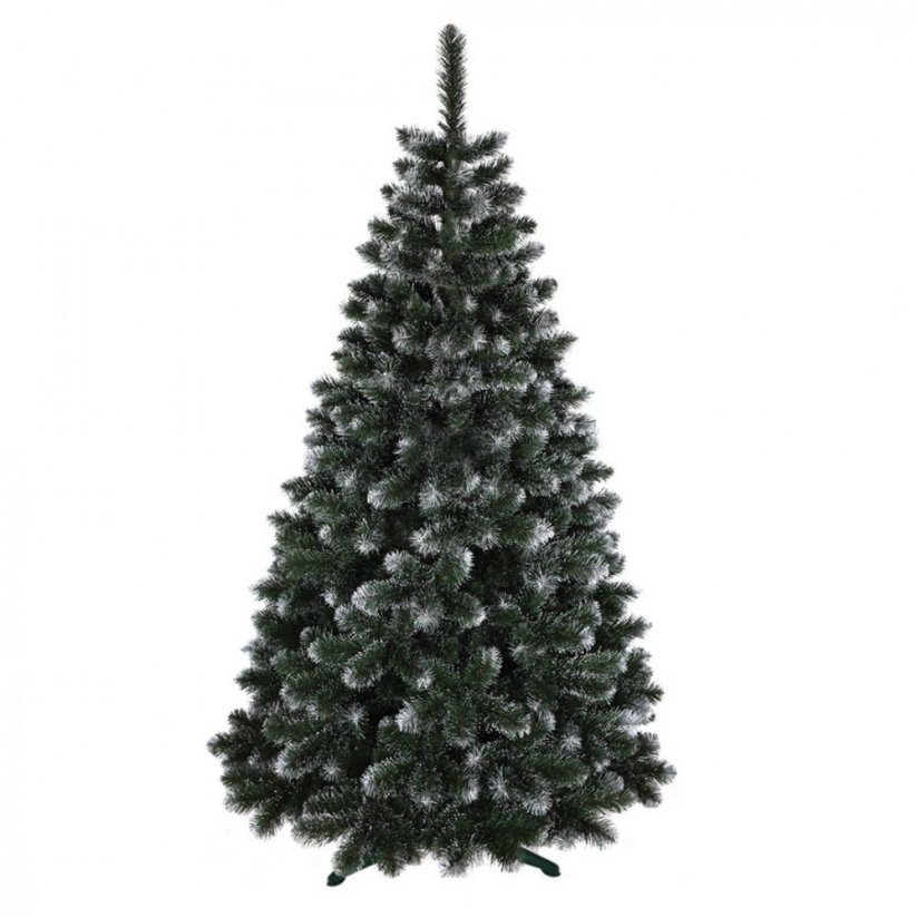Krásny zasnežený vianočný stromček jedľa 220 cm
