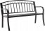 Panchina da giardino con tavolo pieghevole 127 x 53 x 84 cm