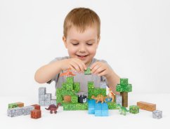 Magnetischer Baukasten - 142-teiliges Set mit magnetischen Würfeln mit Dinosauriern