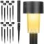 Solárna záhradná lampa - 10 kusov