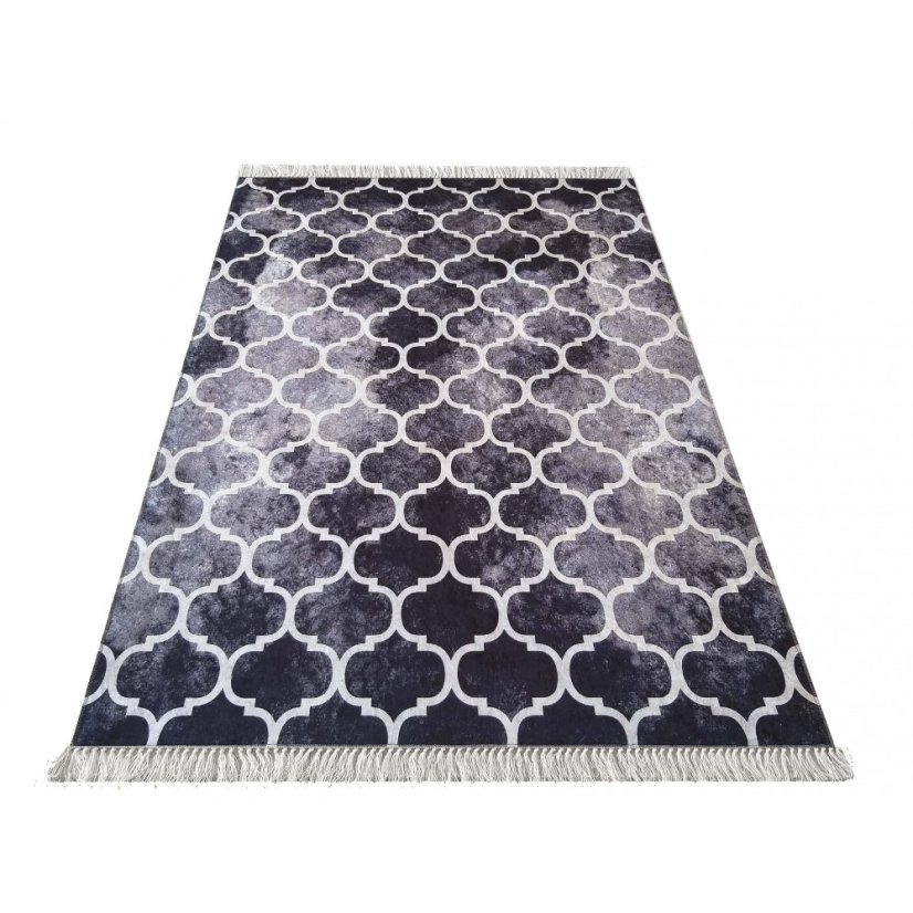 Rutschfester Teppich mit stylischem Muster