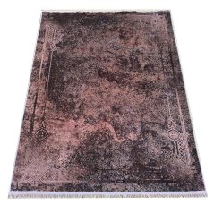 Modern absztrakt szőnyeg barna árnyalatokban - Royal Patina